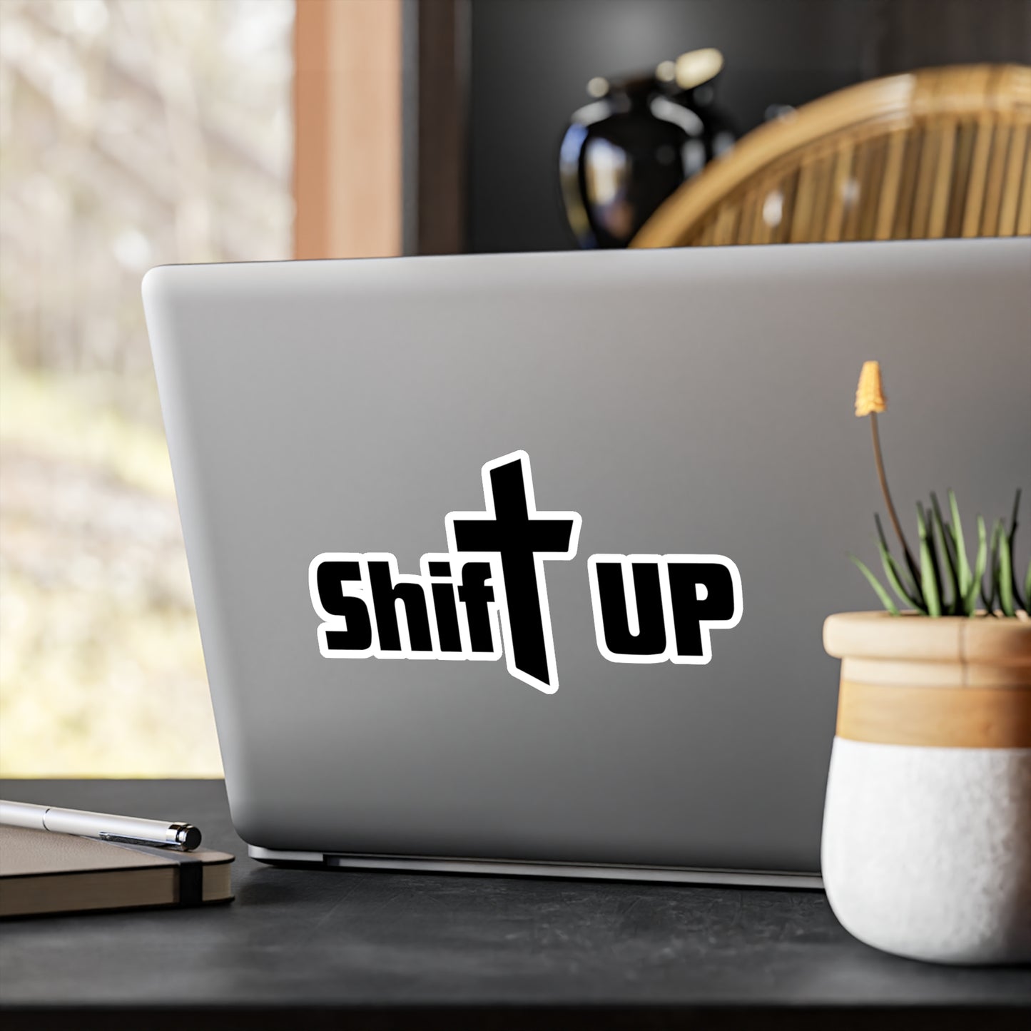 Shift Up sticker