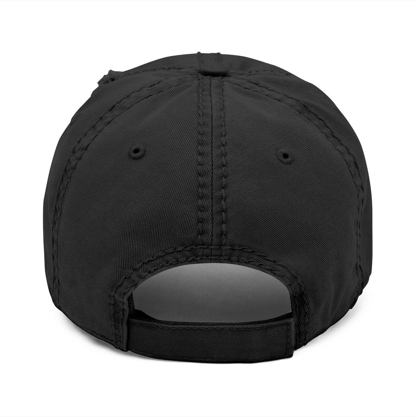 Distressed Hat White