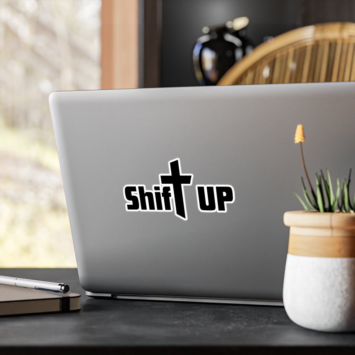 Shift Up sticker