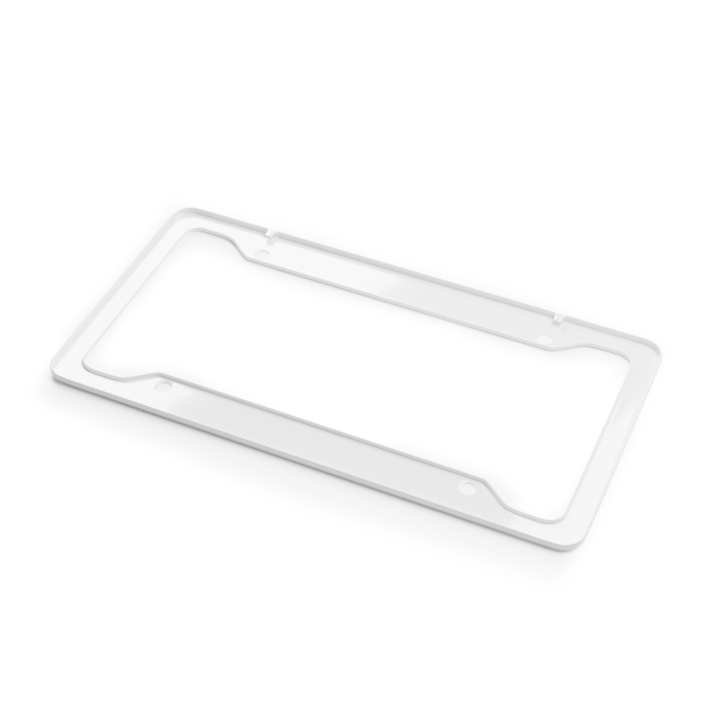 Brand Design License Plate Frame